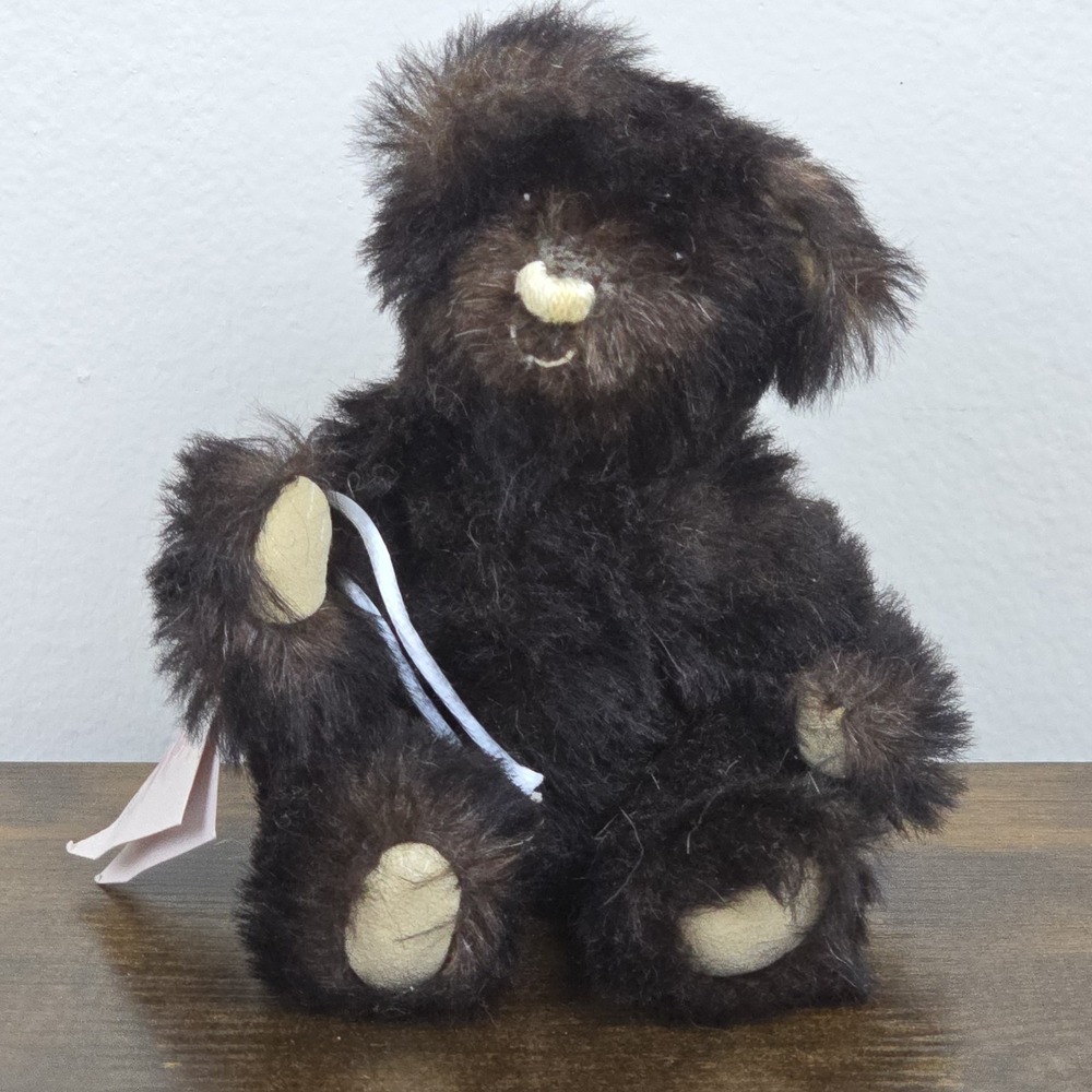 Vintage Artist Teddy Bear Alpaca Fur‎ 8" Jointed Gaye Coleman Furrdinand